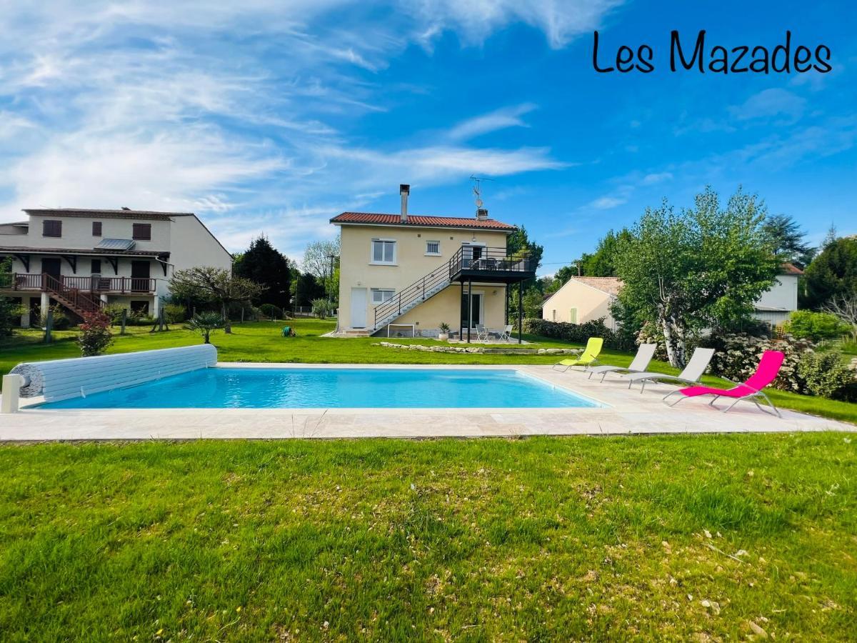 Les Mazades A 10 Min De Perigueux Avec Piscine Chauffee, Meuble De Tourisme Classe 3 Etoiles Annesse-et-Beaulieu Εξωτερικό φωτογραφία