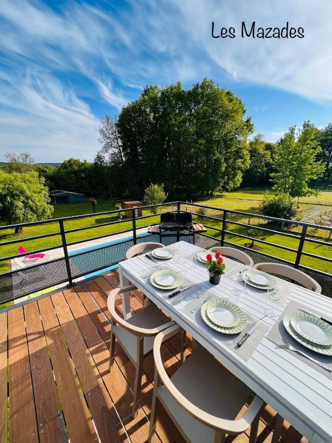 Les Mazades A 10 Min De Perigueux Avec Piscine Chauffee, Meuble De Tourisme Classe 3 Etoiles Annesse-et-Beaulieu Εξωτερικό φωτογραφία