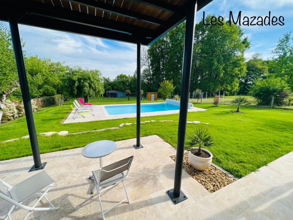 Les Mazades A 10 Min De Perigueux Avec Piscine Chauffee, Meuble De Tourisme Classe 3 Etoiles Annesse-et-Beaulieu Εξωτερικό φωτογραφία